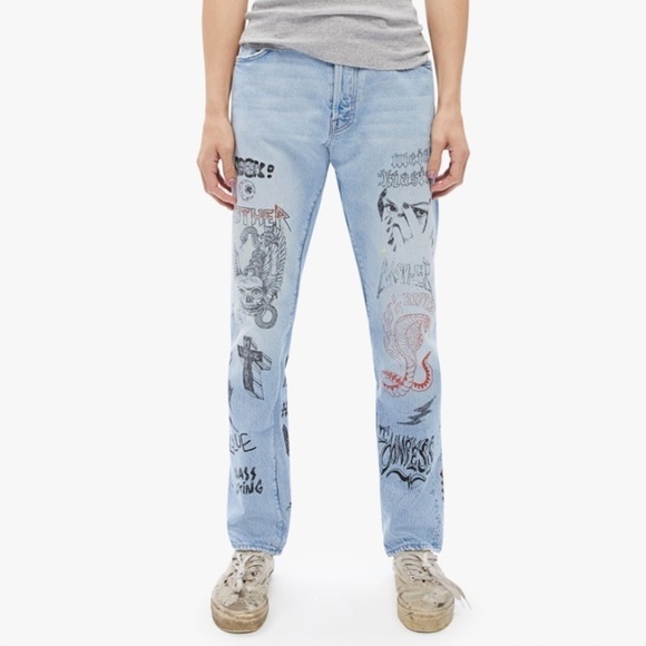 NWT MOTHER The Chaser Jeans in Bloodshot Eyes Wash Men’s Size:29 - Picture 4 of 17